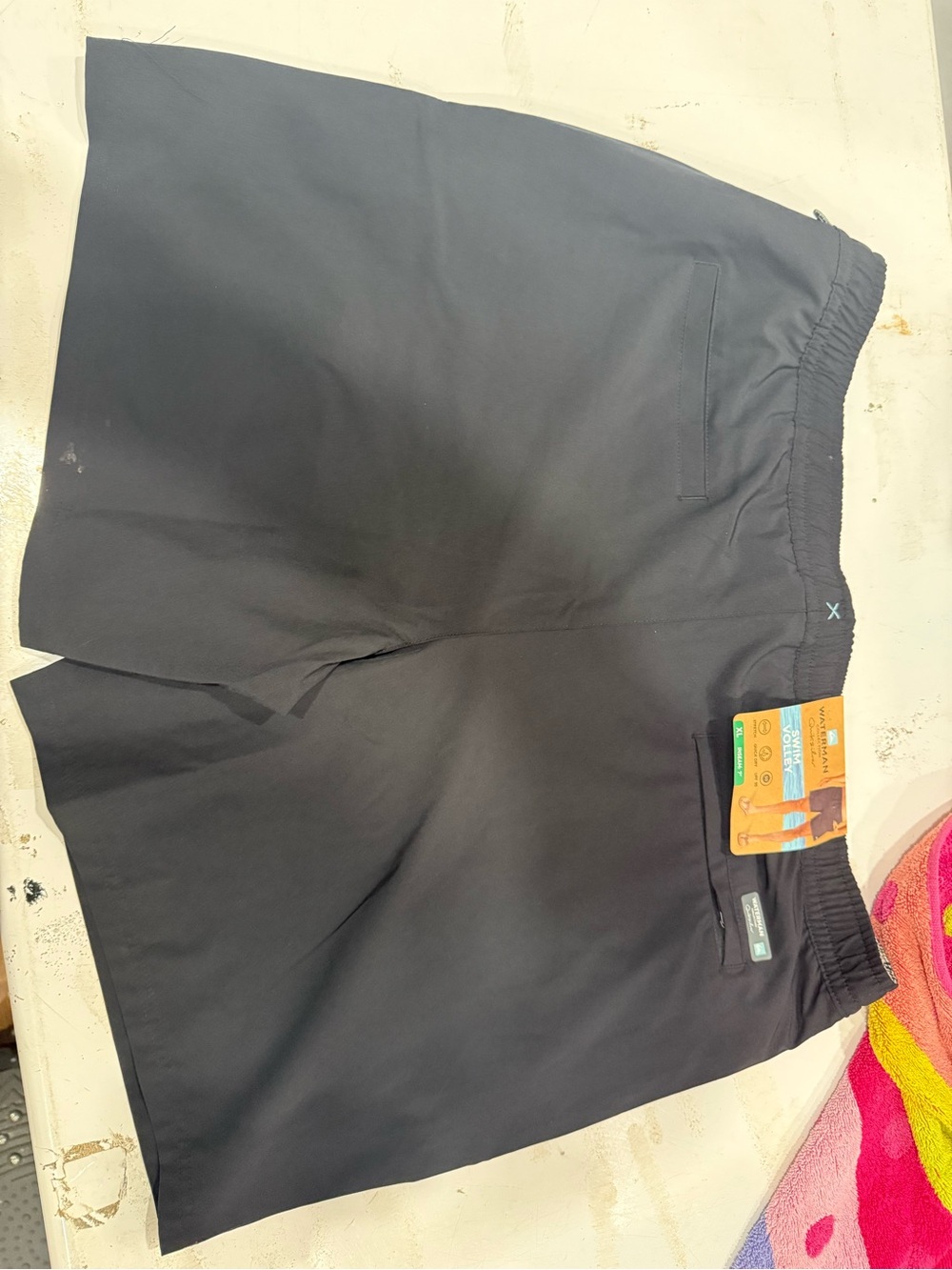 Quiksilver Men's Black Athletic Volley Shorts